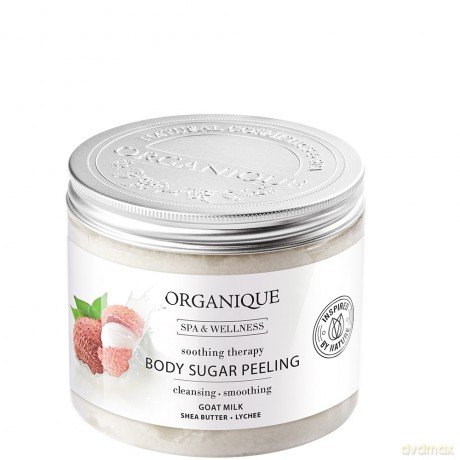 ORGANIQUE Soothing Therapy Peeling cukrowy do ciała łagodzący 200 ml
