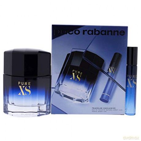 Paco Rabanne Pure XS for Men Zestaw prezentowy (woda toaletowa 100 ml+woda toaletowa mini 20 ml)