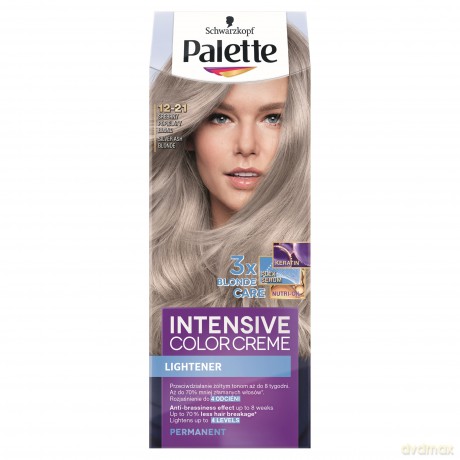 Palette Intensive Color Creme Krem koloryzujący nr 12-21 Srebrny Popielaty Blond 1op.
