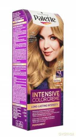 Palette Intensive Color Creme Krem koloryzujący nr 9-40 Naturalny Jasny Blond 1op.