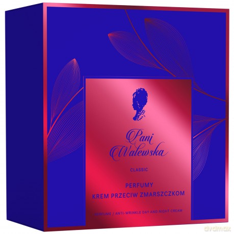 Pani Walewska Zestaw prezentowy Classic (krem półtłusty 50 ml+ deo spray 90 ml)