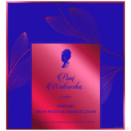 Pani Walewska Zestaw prezentowy Classic (krem półtłusty 50 ml+ deo spray 90 ml)