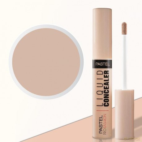 PASTEL Pro Fashion Liquid Concealer Korektor w płynie nr 101 Porcelain 7 ml
