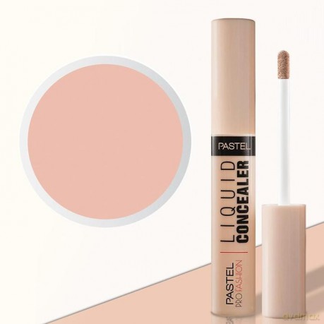 PASTEL Pro Fashion Liquid Concealer Korektor w płynie nr 102 Nude 7 ml