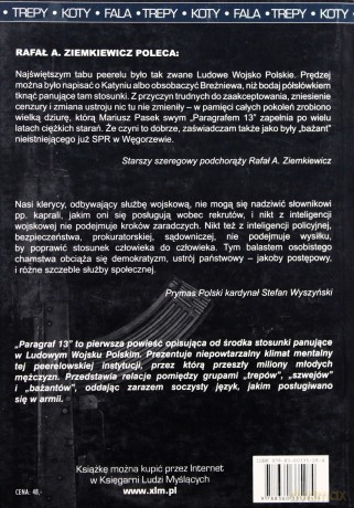 Paragraf 13 - Mariusz Pasek [KSIĄŻKA]