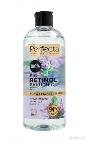 Perfecta 100% Bio Retinol Kojący Płyn micelarny 400 ml