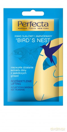Perfecta Azjatycka Maska na tkaninie Bird`s Nest 1szt