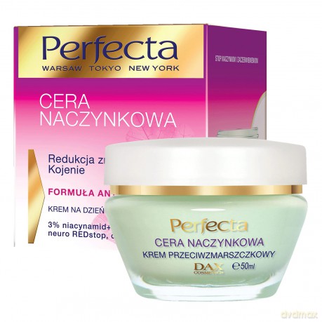 Perfecta Cera Naczynkowa Krem Nawilżenie-Odżywienie SPF20 na dzień 50 ml