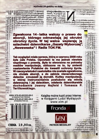 Agata Anatomia Manipulacji - Joanna Najfeld, Tomasz P.Terlikowski [KSIĄŻKA]