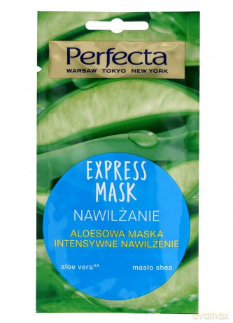 Perfecta Express Mask Aloesowa Maska intensywne nawilżanie 8 ml