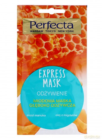 Perfecta Express Mask Miodowa Maska głęboko odżywcza 8 ml