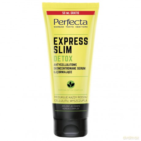 Perfecta Express Slim Detox Antycellulitowe Skoncentrowane Serum ujędrniające 250 ml