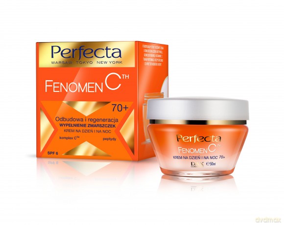 Perfecta Fenomen C 70+ Krem Odbudowa,regeneracja i wypełnienie zmarszczek na dzień i noc 50 ml