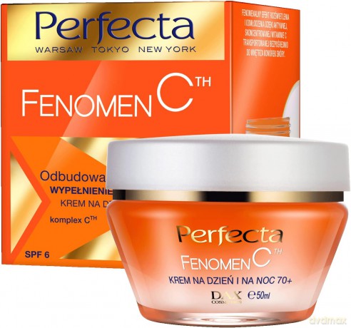 Perfecta Fenomen C 70+ Krem Odbudowa,regeneracja i wypełnienie zmarszczek na dzień i noc 50 ml
