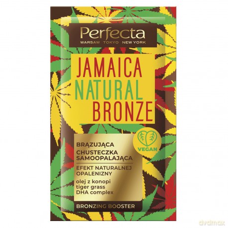 Perfecta Jamaica Natural Bronze Brązująca Chusteczka samoopalająca 1szt