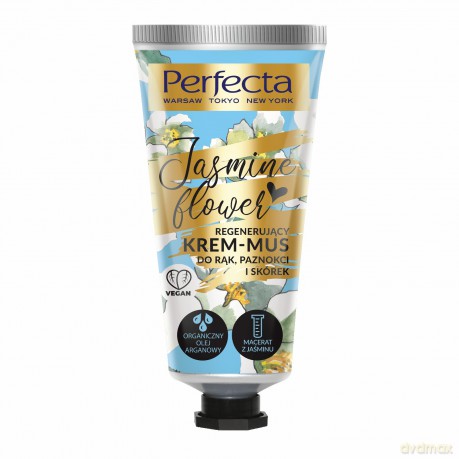 Perfecta Jasmine Flower Krem-mus regenerujący do rąk,paznokci i skórek 50 ml
