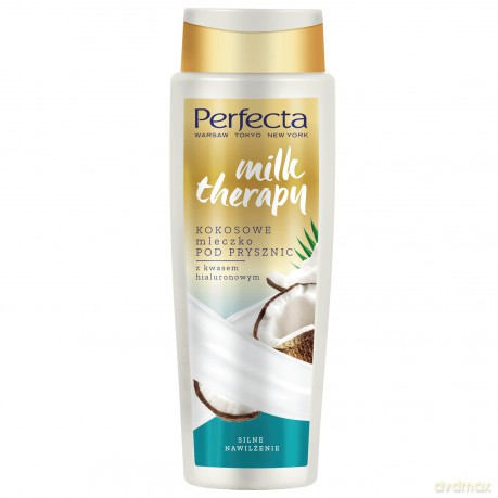 Perfecta Milk Therapy Mleczko pod prysznic Kokosowe - silne nawilżenie 350 ml