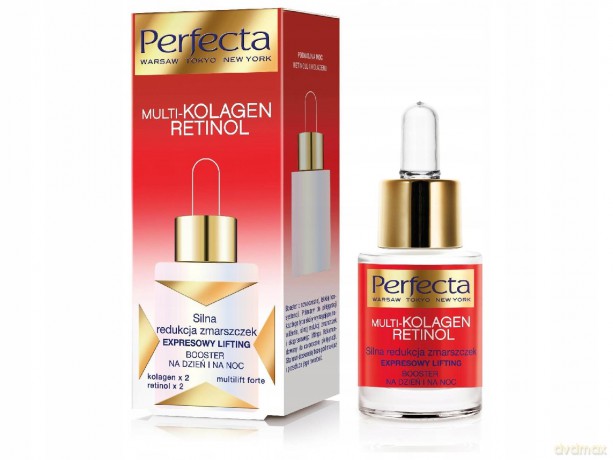 Perfecta Multi-Kolagen Retinol Booster redukujący zmarszczki na dzień i noc 15 ml