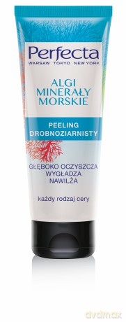 Perfecta Oczyszczanie Peeling drobnoziarnisty Algi i Minerały Morskie 75 ml