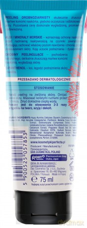 Perfecta Oczyszczanie Peeling drobnoziarnisty Algi i Minerały Morskie 75 ml