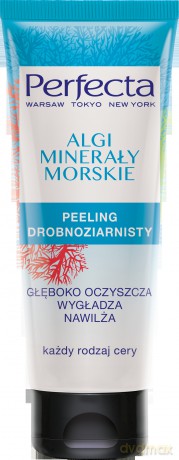 Perfecta Oczyszczanie Peeling drobnoziarnisty Algi i Minerały Morskie 75 ml