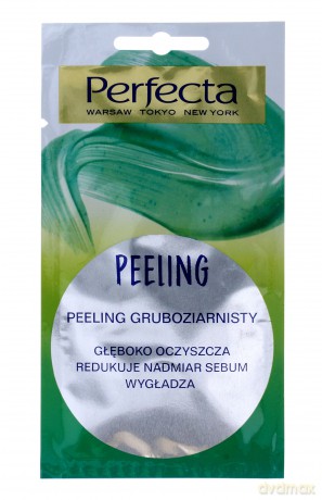 Perfecta Peeling gruboziarnisty - cera normalna,mieszana i tłusta 8 ml (saszetka)
