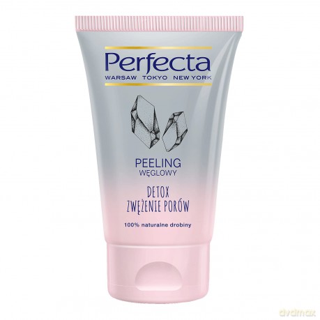 Perfecta Peeling węglowy do twarzy Detox i Zwężenie Porów 120g