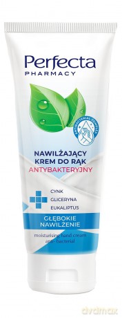 Perfecta Pharmacy Nawiżający Krem do rąk antybakteryjny 80 ml