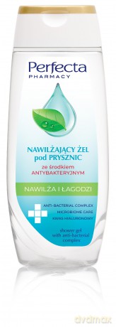 Perfecta Pharmacy Nawiżający Żel pod prysznic ze środkiem antybakteryjnym 250 ml
