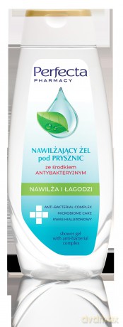 Perfecta Pharmacy Nawiżający Żel pod prysznic ze środkiem antybakteryjnym 400 ml