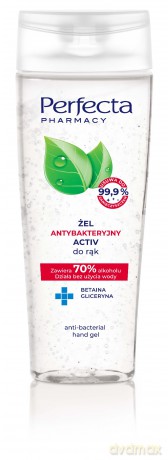 Perfecta Pharmacy Żel antybakteryjny do rąk Activ 200 ml