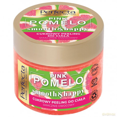 Perfecta Pink Pomelo Cukrowy Peeling do ciała - wygładzający 300g