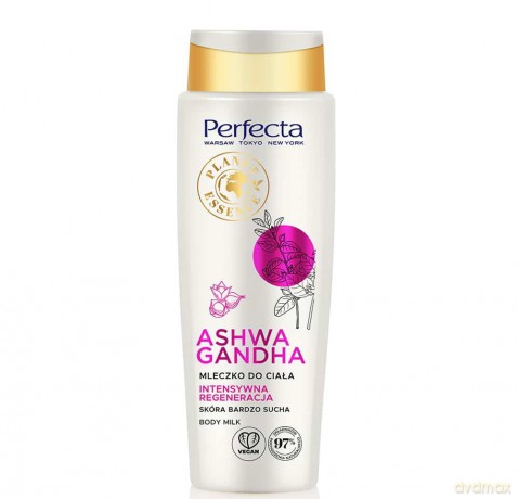 Perfecta Planet Essence Mleczko do ciała Intensywna Regeneracja - Ashwa Gandha 400 ml