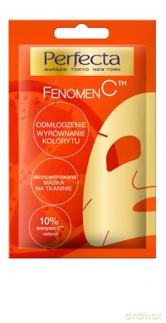 Perfecta Skoncentrowana Maska na tkaninie Fenomen C 1szt