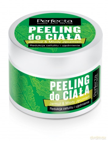Perfecta Spa Peeling do ciała Jarmuż & Młody Jęczmień - redukcja cellulitu i ujędrnienie 225g