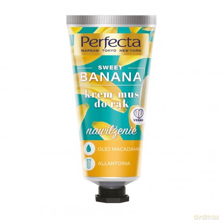 Perfecta Sweet Banana Krem-mus nawilżający do rąk 50 ml