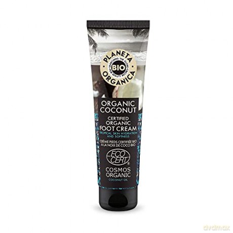 Planeta Organica Coconut Krem do stóp nawilżająco-zmiękczający 75 ml