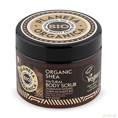 Planeta Organica Shea Scrub do ciała odżywczo-wygładzający 140 ml