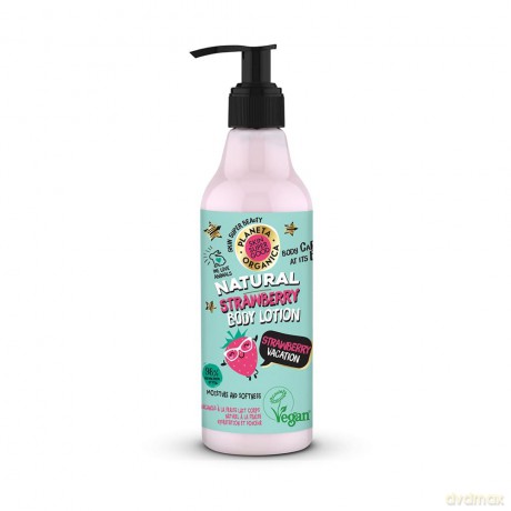 Planeta Organica Skin Super Good Balsam do ciała Strawberry Vacation - truskawkowy 250 ml