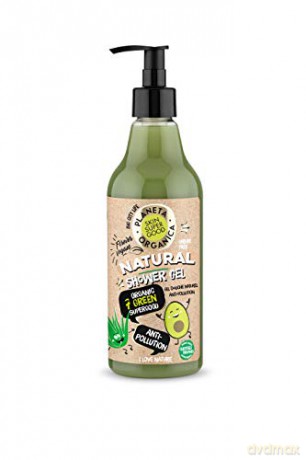 Planeta Organica Skin Super Good Żel pod prysznic Organic Green Superfood 500 ml