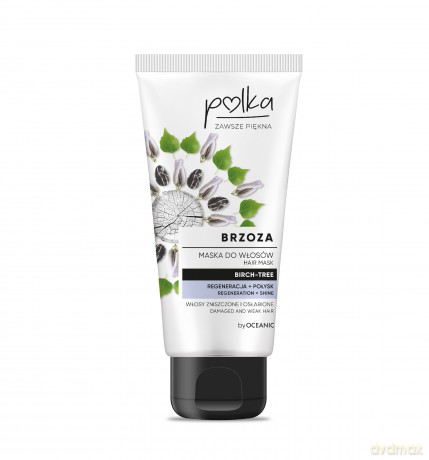 POLKA Brzoza Maska do włosów Regeneracja + Połysk 200 ml