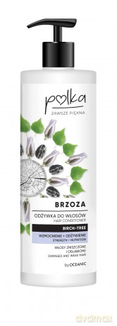 POLKA Brzoza Odżywka do włosów Wzmocnienie + Odżywienie 400 ml