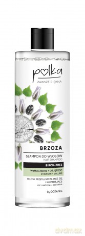 POLKA Brzoza Szampon do włosów Wzmocnienie + Objętość 400 ml