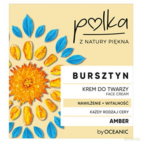 POLKA Bursztyn Krem do twarzy na dzień i noc Nawilżenie+Witalność 50 ml