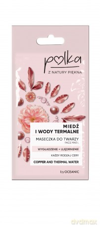 POLKA Miedź i Wody Termalne Maseczka do twarzy Wygładzenie+Ujędrnienie 8 ml