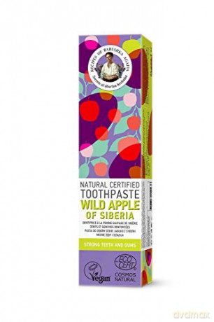 Receptury Babuszki Agafii Pasta do zębów mocne zęby i dziąsła Wild Apple of Siberia 85g