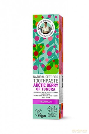 Receptury Babuszki Agafii Pasta do zębów odświeżająca Arctic Berry of Tundra 85g