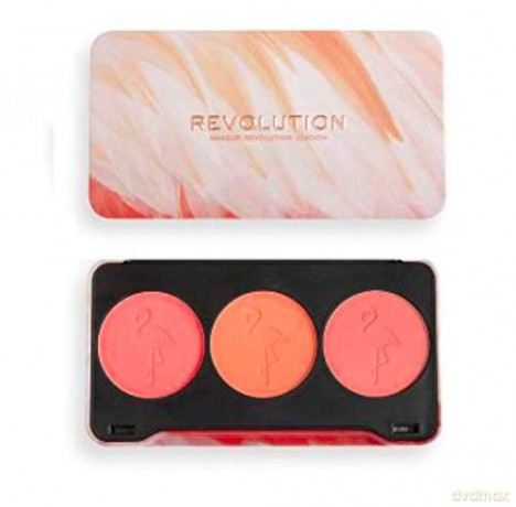 REVOLUTION Róż Flamingo M Trio Blush Oh My Blush