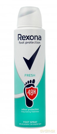 Rexona Foot Protection Dezodorant spray 48H do stóp Fresh 150 ml