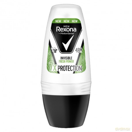 Rexona Motion Sense Men Dezodorant roll-on Invisible Fresh Power 50 ml